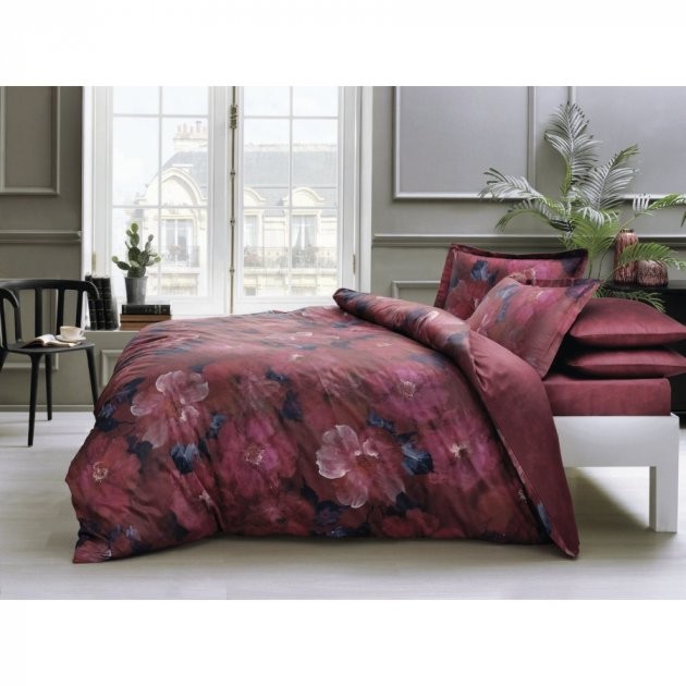 Постельное белье Digital Saten Boheme V03 Kirmizi